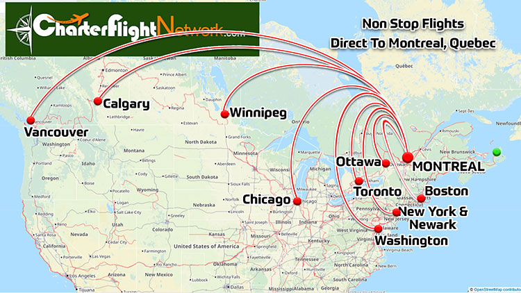 Non Stop Flights To Montreal